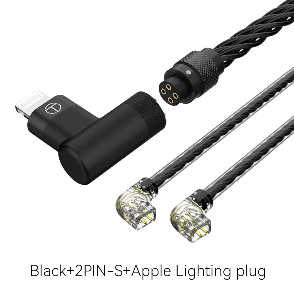 Trn t2 PRO-シルバーメッキコアイヤホン,hifiアップグレードケーブル