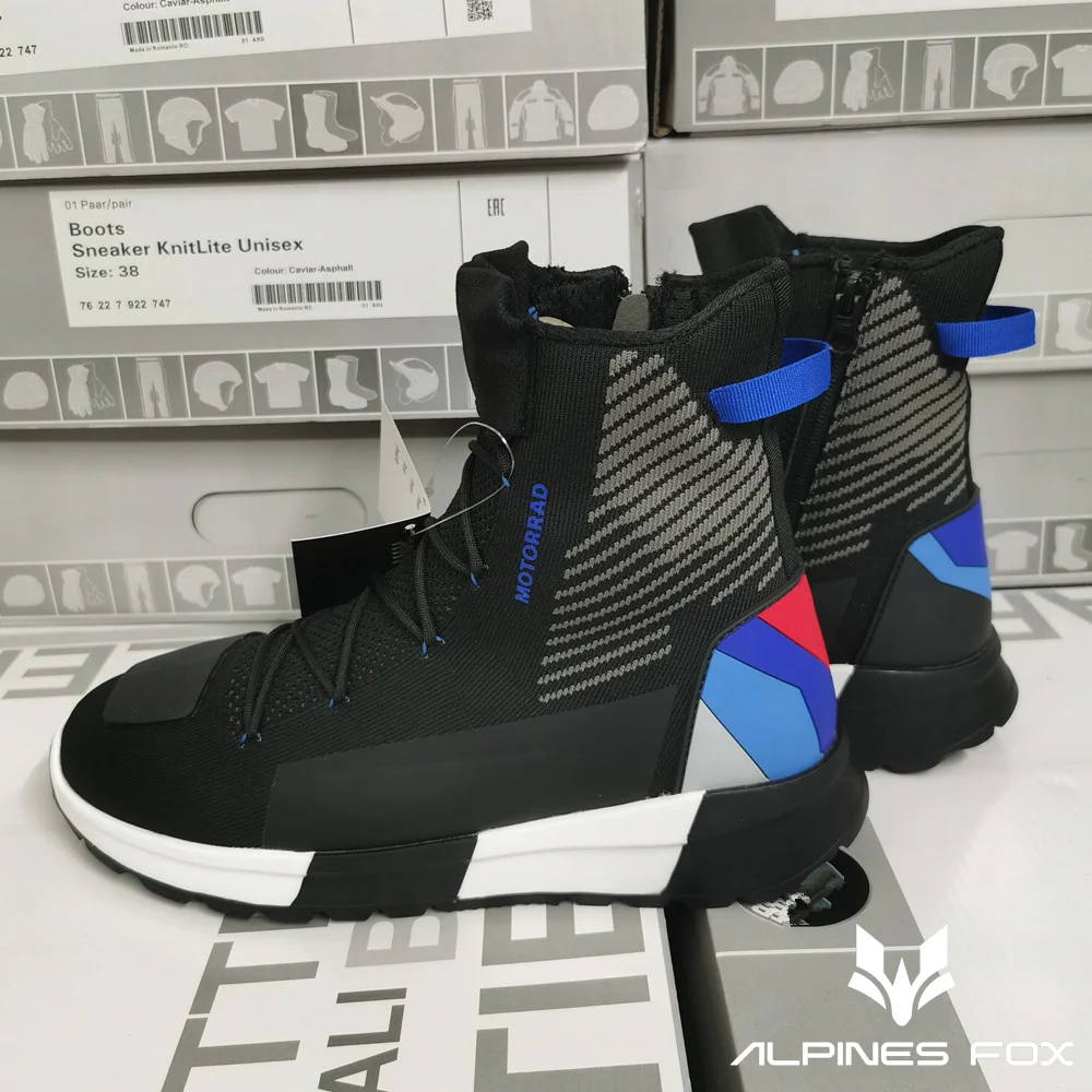 Motorcycle Riding Boots for BMW Motorrad Men's Motorbike