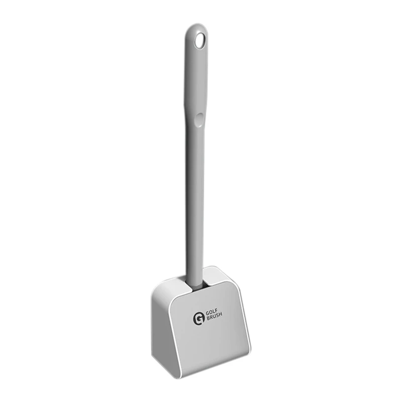 

Прочная силиконовая щетка, щетка для туалета для гольфа, креативная щетка с длинной ручкой для туалета, щетка для чистки без мертвых участков, домашний инструмент