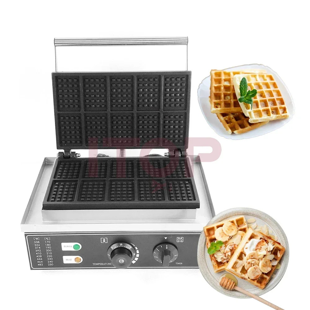 ITOP 220/110V Multi Function Breakfast Sandwich Maker 1550W 2 Slice Electric Waffle Sandwich Maker Toaster 5
