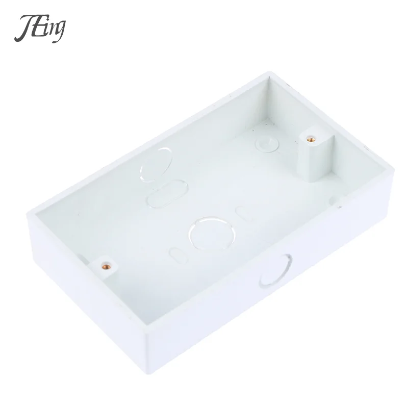 

1PCS 146*86mm Wall Switch Plastic Wall Socket Cassette Outer Wall Junction Box