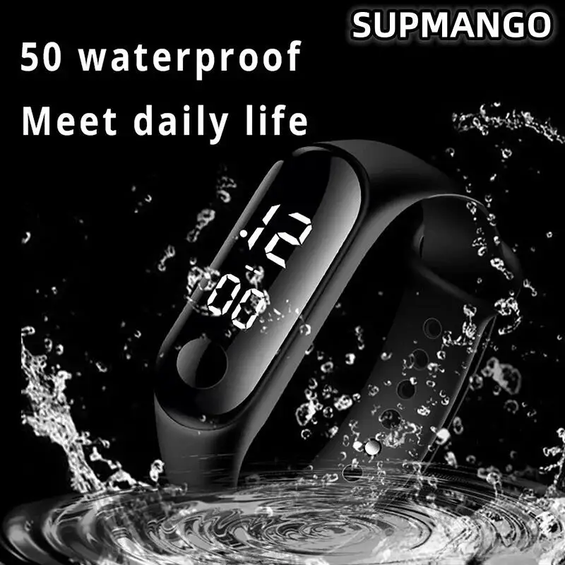 Smart Watch M9 Waterproof Children Watches Women Sport Wristband Bracelet Touch LED Digital Girls Watch Boys