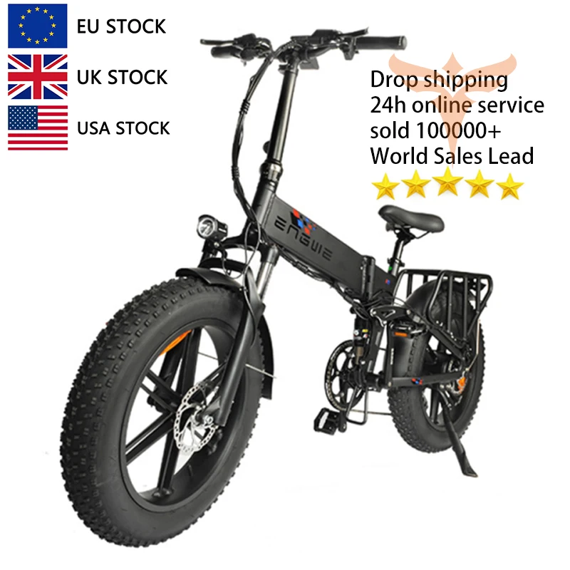 

Engwe Engine Pro Rothar Leictreach Fat Tire Ebike Electric Dirt Mountain Folding Ebike With Eu Warehouse