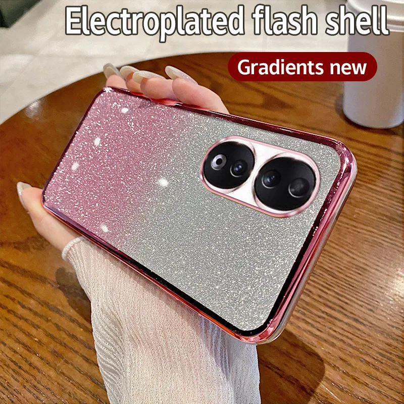 Solid Color Silicone Phone Case with Cute Lens Cover