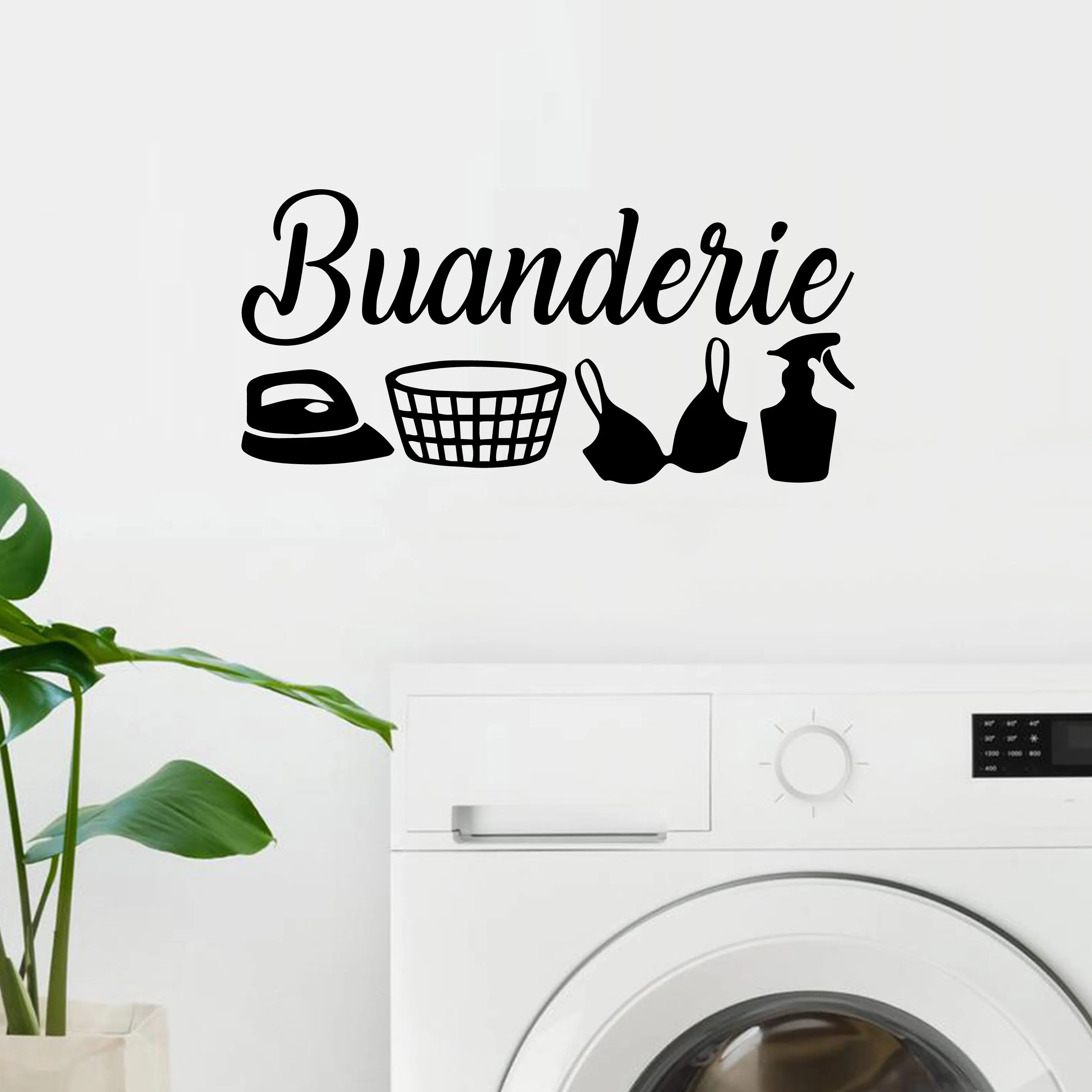 French Laundry Wall Decal 6