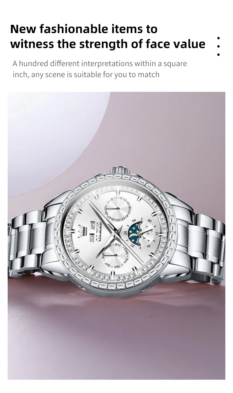 OLEVS 6695 Automatic Mechanical Men's Watch description image 15