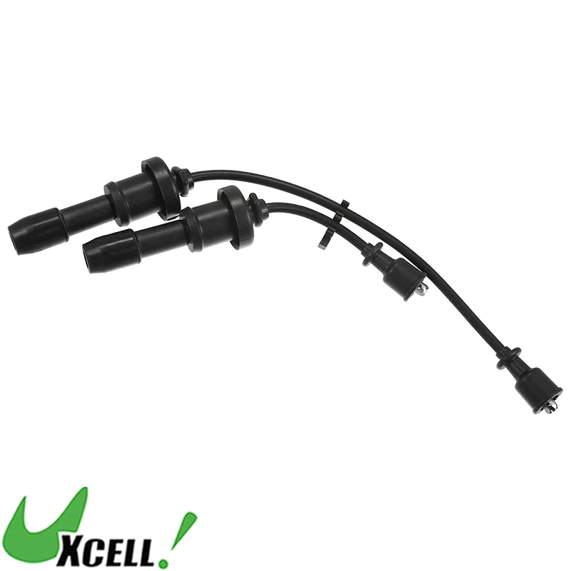 UXCELL car spark plug coil wires ignition coil harness cable 6.6mm fit for Kia Optima for Hyundai Santa Fe Sonata 2.4L