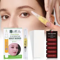 1pc Viilife Gentle Hair Removal Wax for Sensitive Skin, Fast-Acting Soft Wax for Eyebrow and Upper Lip,Suitable for Body, Cheeks 1
