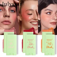 3 color Face Natural Blush Cream Matte Highlights Full color smooth and delicate easy to faint blush Blush rotating stick 1