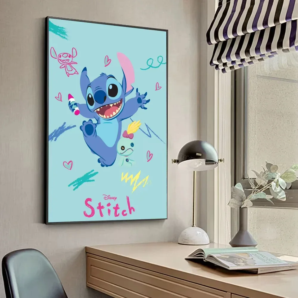 Disney lona cartaz arte murais de parede decoração sala jogo decoração pirnt imagem presentes kawaii hd pintura gatos carros estética decorativa