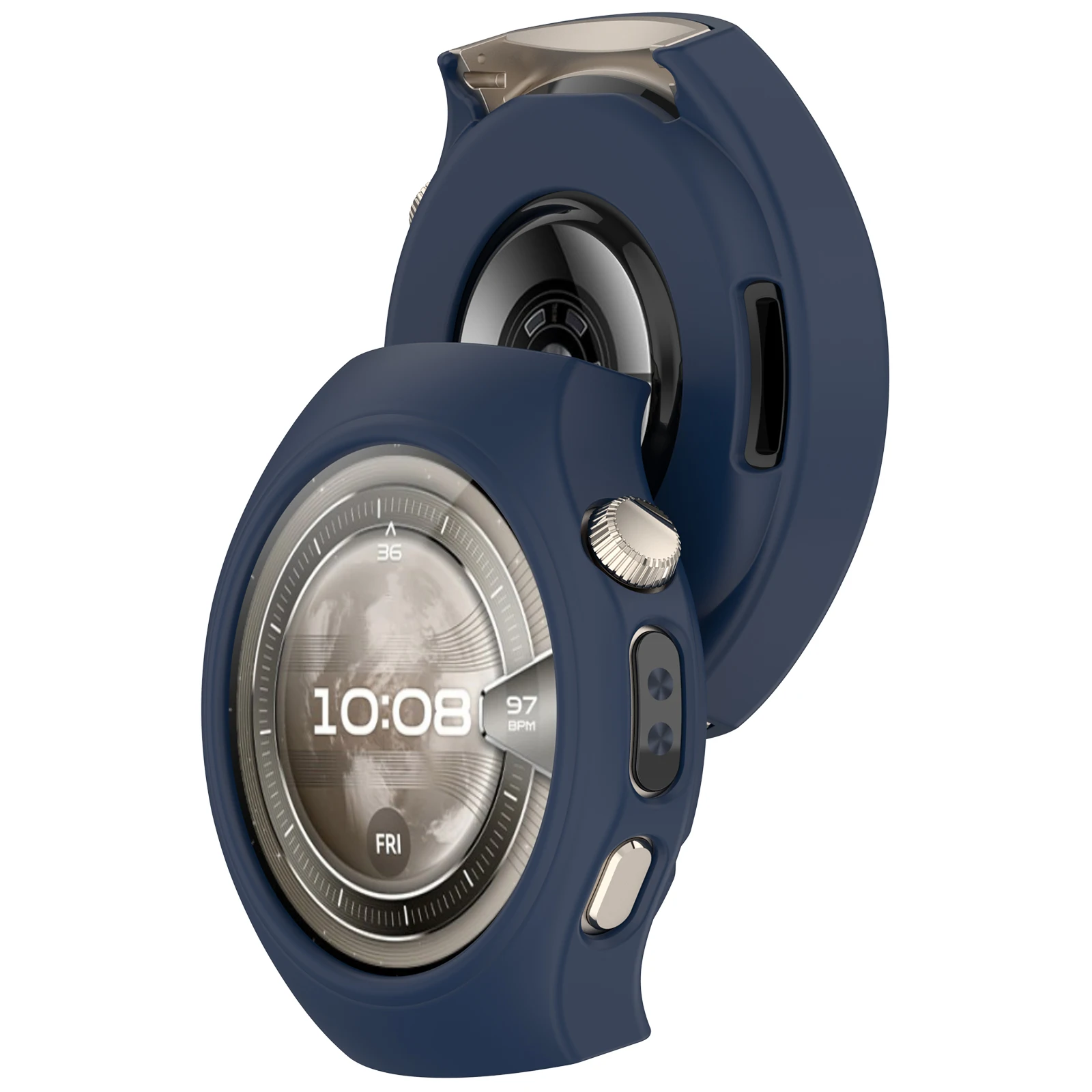 High-Quality Soft Silicone Anti-Scratch Protective Watch Decoration Case