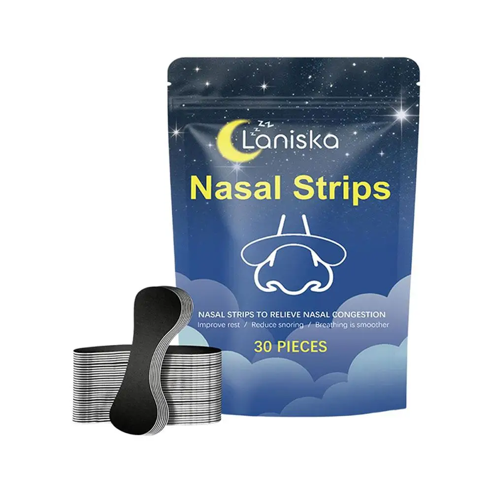 Patch de sommeil respiratoire, conception adhésive forte, matériau respirant résistant à la sueur, ajustement sécurisé, fin et Invisible pour le ronflement