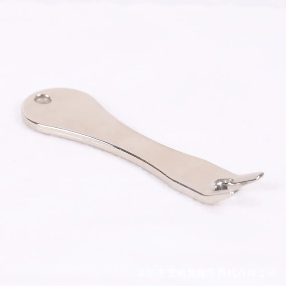 Guitar Bridge Pin Remover String Nail Peg Puller Tool Chrome Metal Acoustic Folk Bass Bridge Extractor