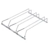 Red Wine Glass Goblets Hanger Racks Stainless Steel Shelving Organizer Upside Down Stemware Home Bar Pub Holders 2024 New 4