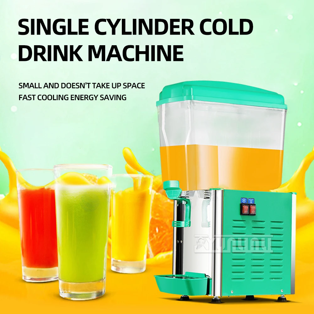 Single Cylinder Beverage Machine Commercial Hot Cold Drinking Juice Dispenser Slush Dispenser