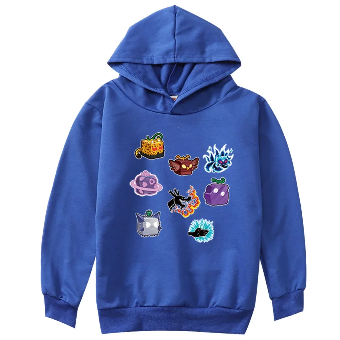 

New Game Blox Fruits Hoodie Kids Spring Hoody Sweatshirts Baby Girls Long Sleeve Coats Boys Casual Outerwear Children's Clothing