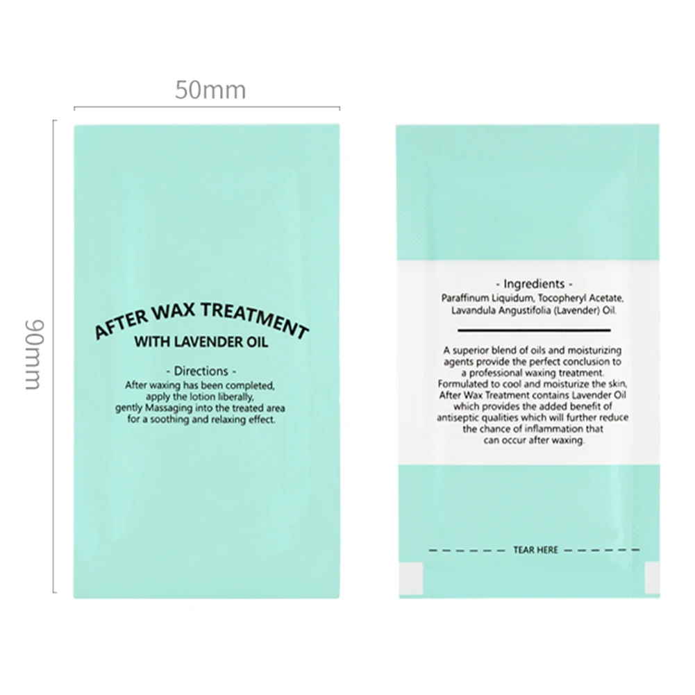 Wax Removal Wipe Wrapped Wet Tissue Wax Oil Cleaning Hair Removal Tools