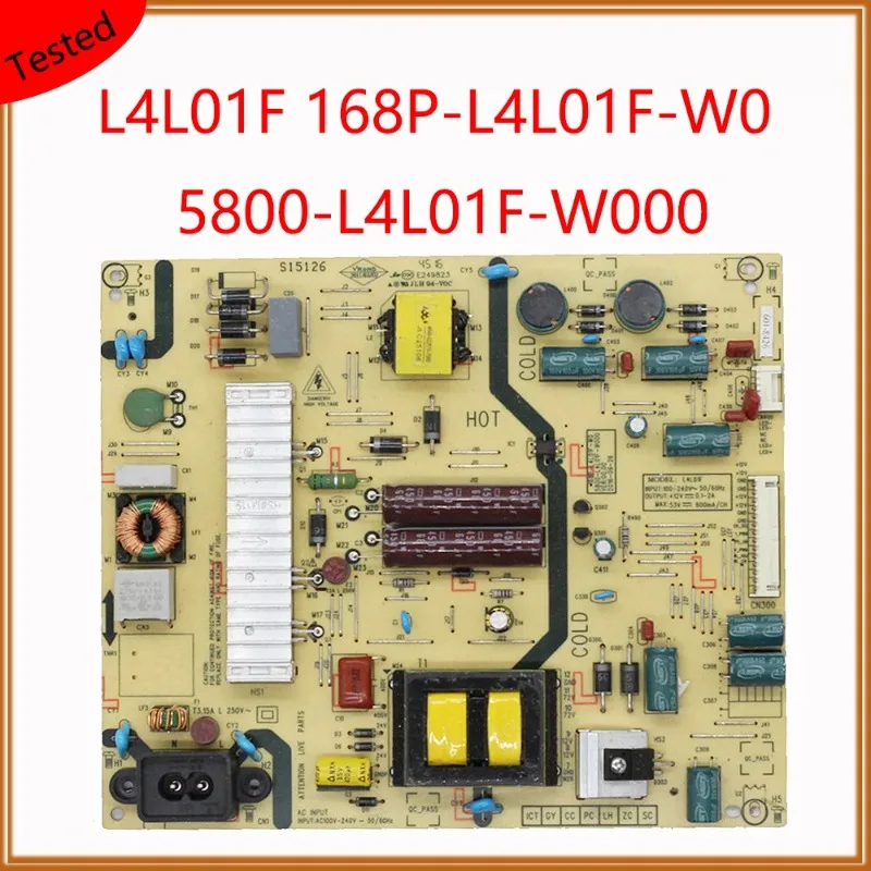 

Оригинальный блок питания L4L01F 168P-L4L01F-W0 5800-L4L01F-W000, блок питания для телевизора, оригинальное оборудование, плата питания