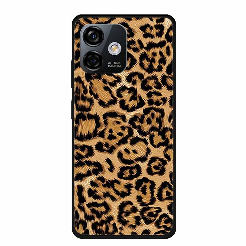 Luxury Black TPU Soft Silicone Phone Case - Fashionable Protective Cover