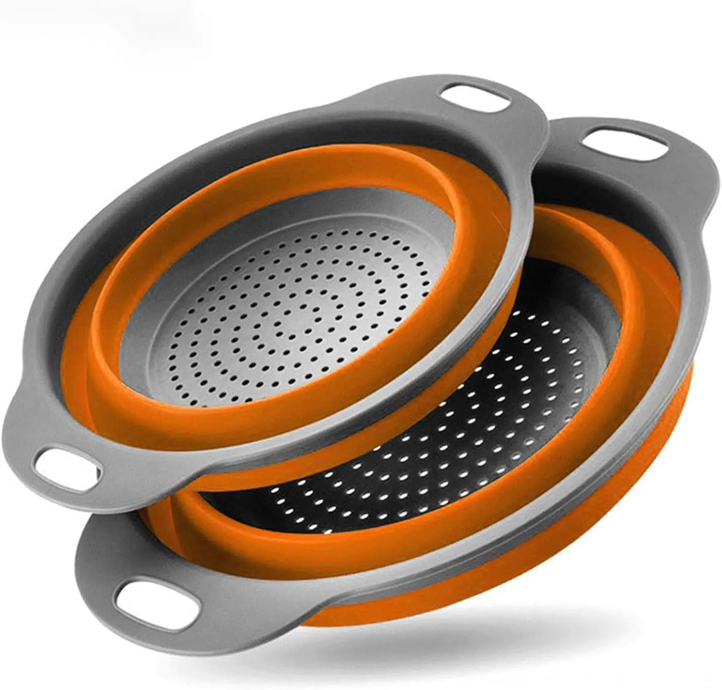 Colador Plástico Con Mango Escurridor Cocina Colombraro