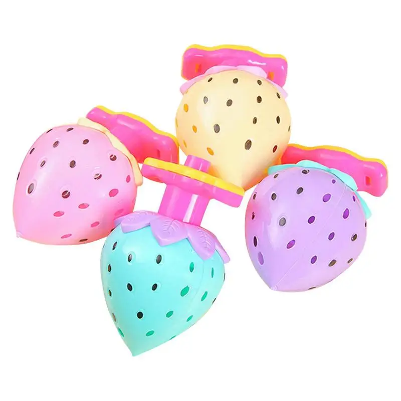 

Spinning Tops For Kids Gyro Toys For Kids Gyro Toys Strawberry Shape Smooth And Burr-free For Kids Center Home Play House