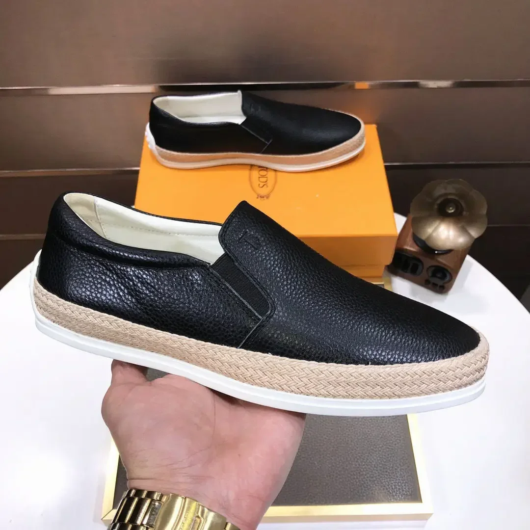 

Men's Bean Soft Sole Counter Synchronous Cowhide Comfortable Light Casual Leather Shoes Driving Men's Shoes Man Shoes