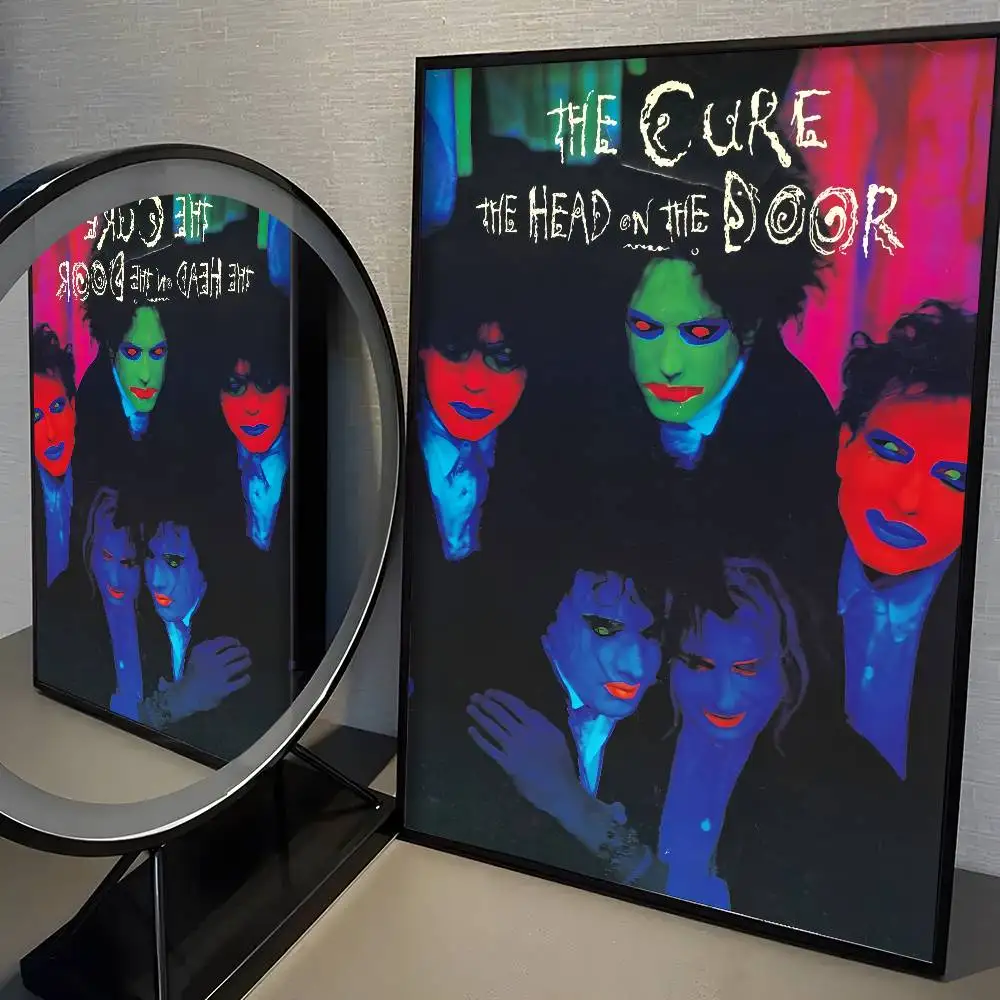 Rock Band THE C_CURE Poster Aufkleber Vintage Film Poster Druck wasserdichte Wandkunst für Wohnzimmer Schlafzimmer Home Decor – Detail 8