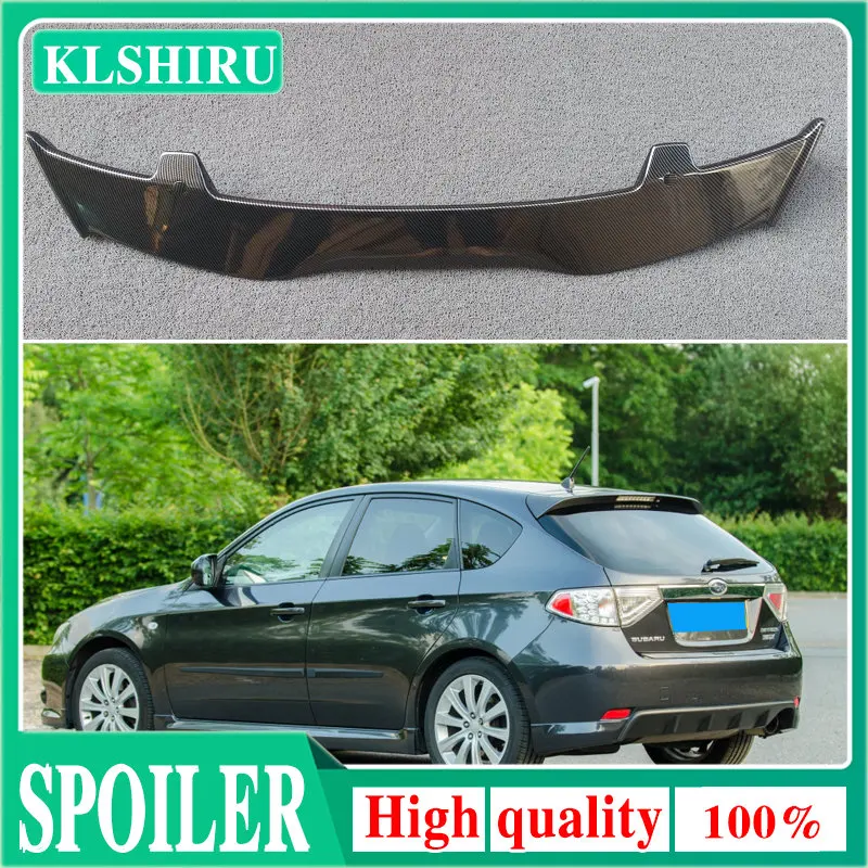Car Wing Spoiler For Subaru Gr Gv Impraz Wrx Rs Sti Hatchback 2007