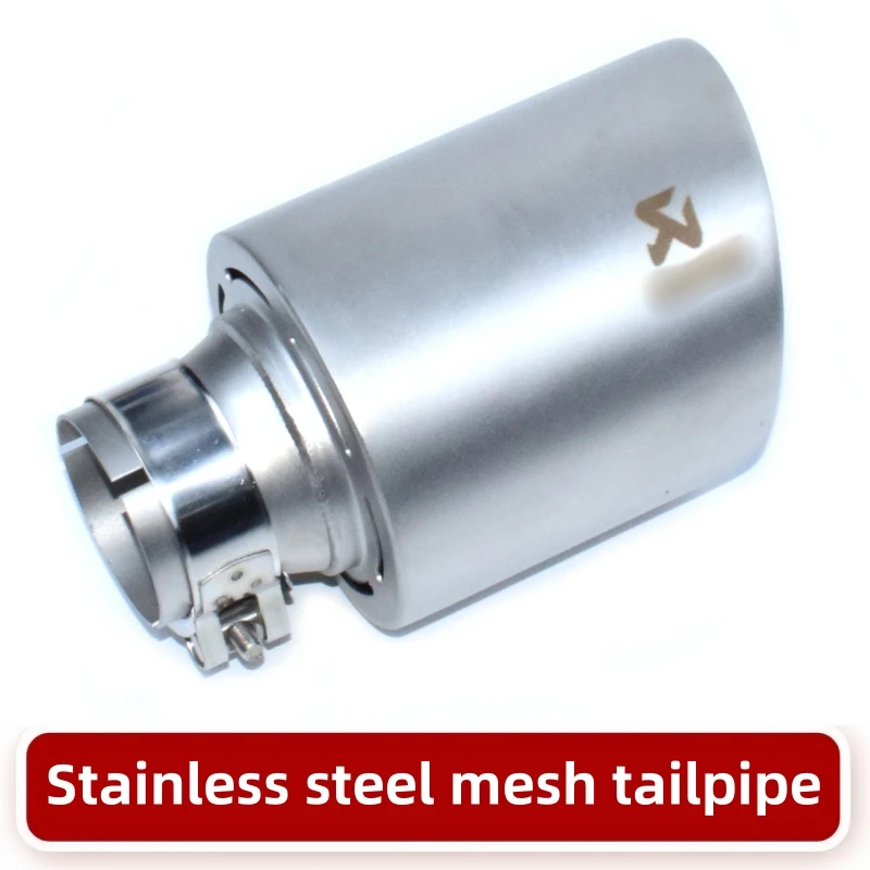 Stainless Steel Car Exhaust Pipe Muffler Tip For Volkswagen GTI MK7 Golf7 Exhaust Muffler Tip Exhaust Pipe Muffler Exhaust Trim Pipe