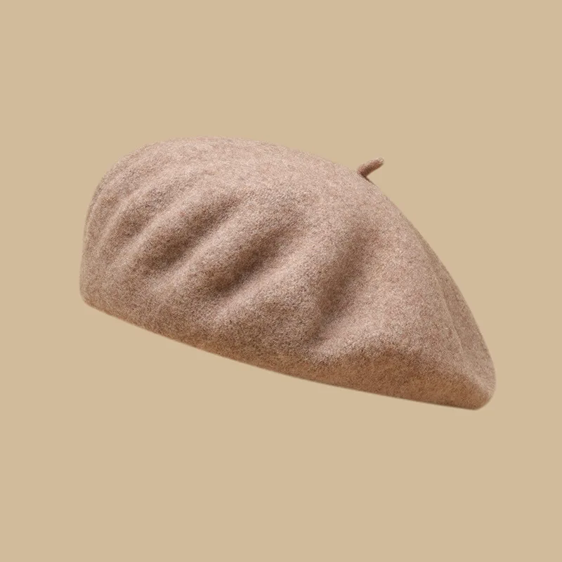 Donna Maglia Basco Artista Pittore Francese Rétro Cappello Caldo Inverno Chic