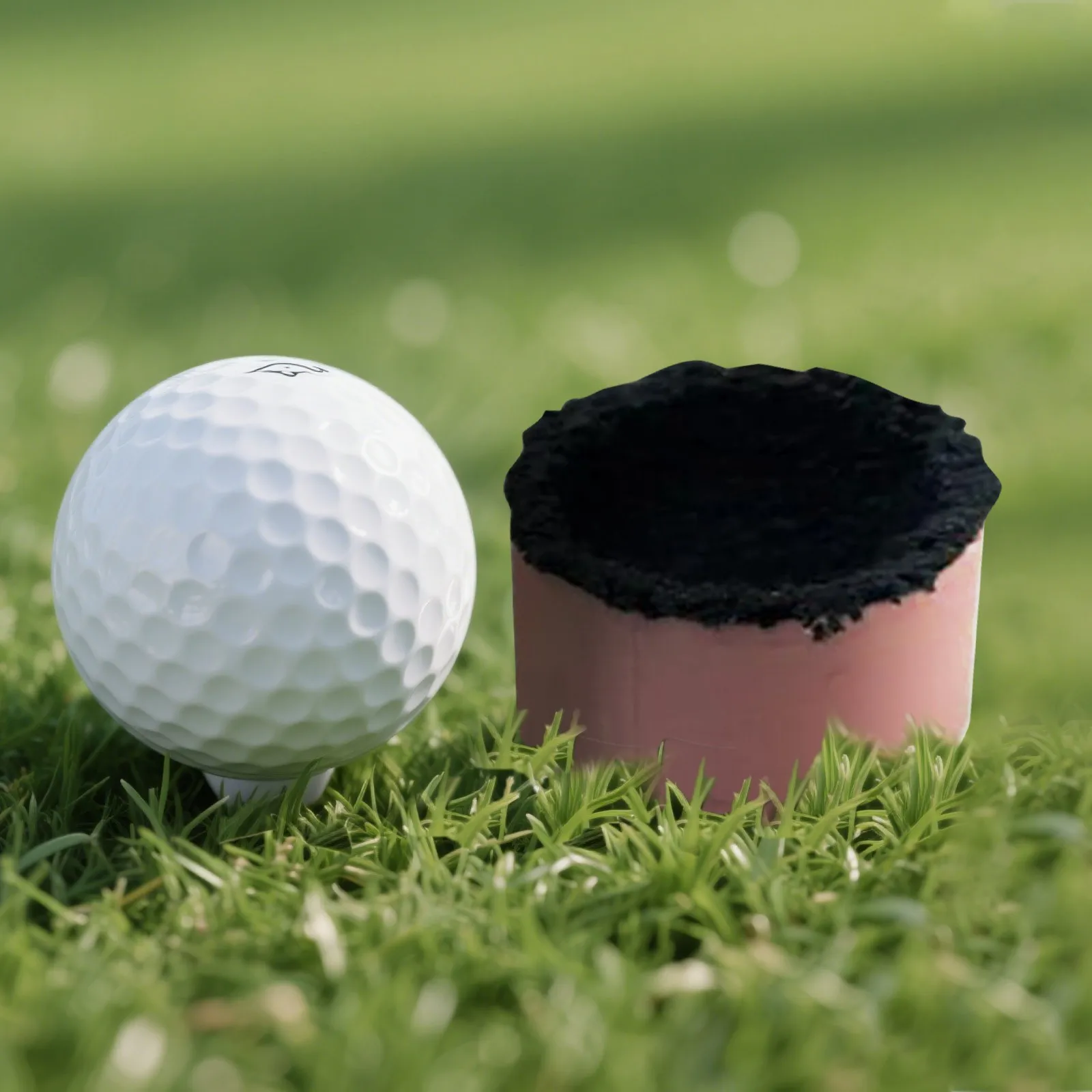 Magnetic 3D Printed Golf Ball Washer Sturdy Lightweight Portable Golf Ball Cleaner Golf Accessories Gifts for On-Course Use