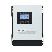 Contrôleur de Charge solaire automatique 12V-96V MPPT 30A 60A 120A, 230V LCD tactile pour système de panneaux solaires domestiques au Lithium GELLead Acide Lifepo4 3