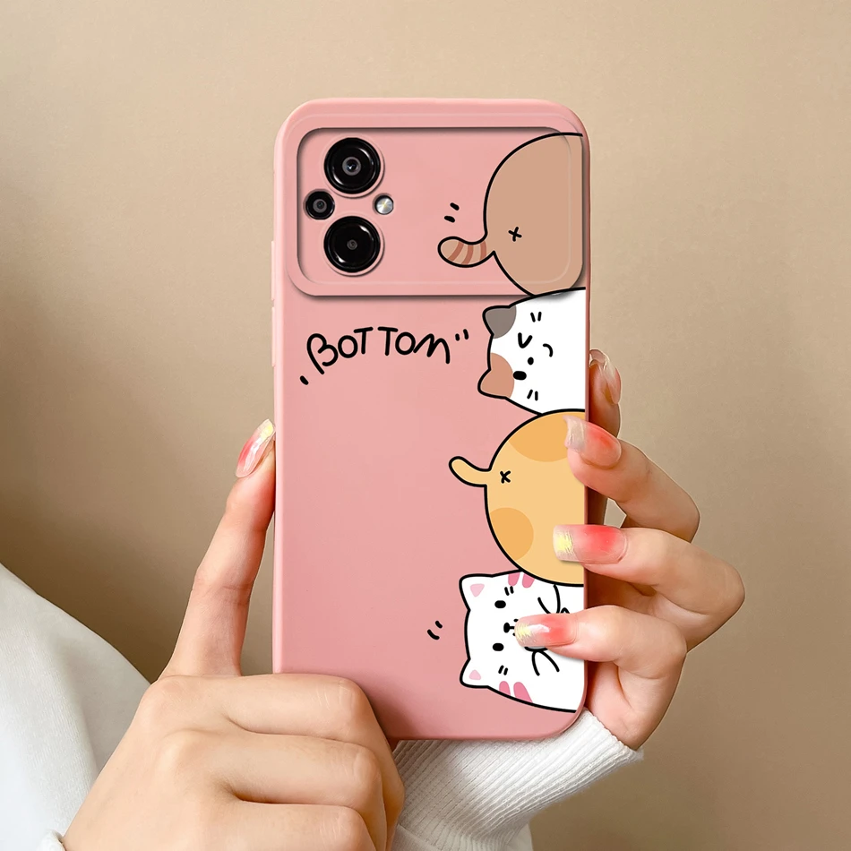 Liquid Silicone Soft Back Cover - New Design Full Protection Case