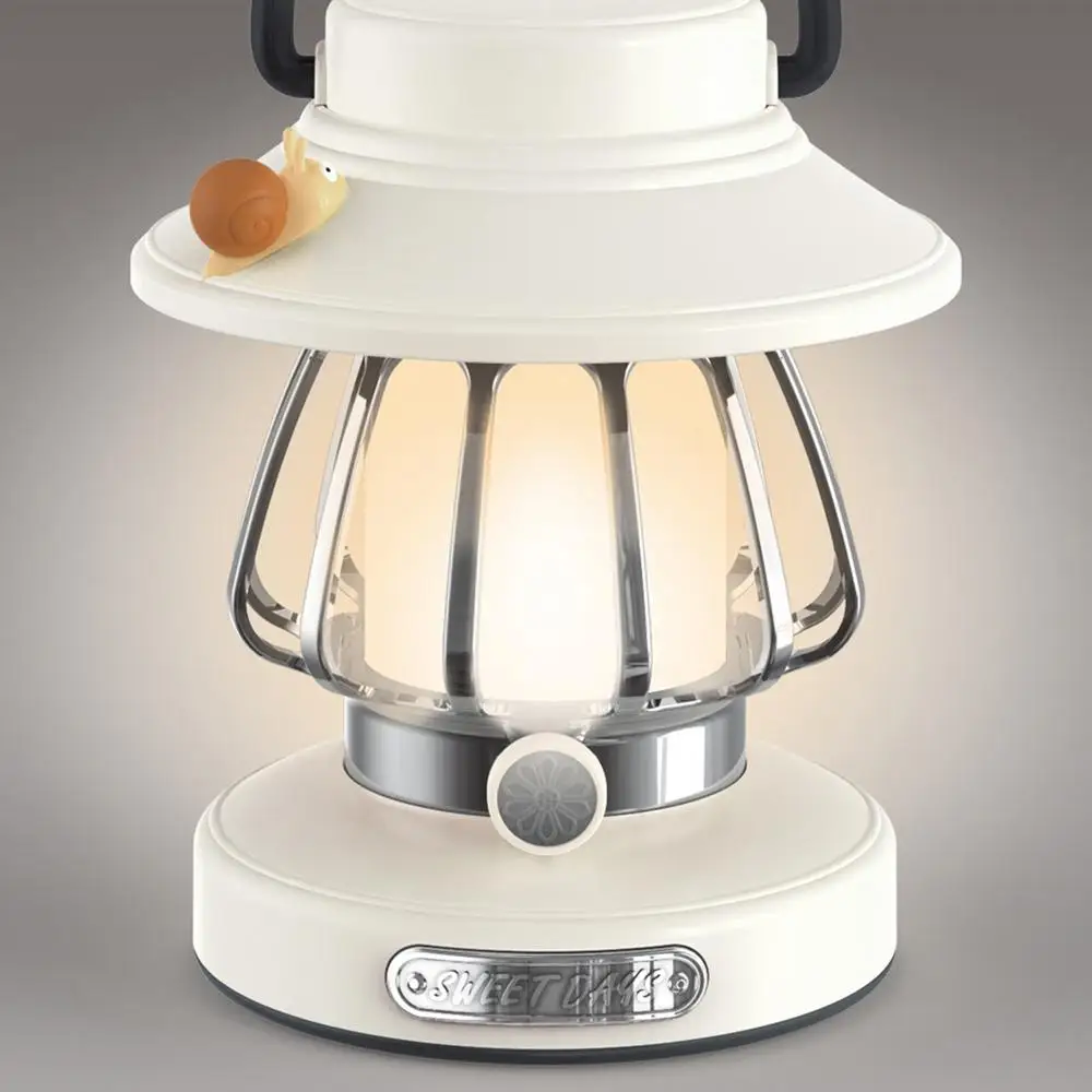 Rechargeable Outdoor Camping Lantern - Snail Design