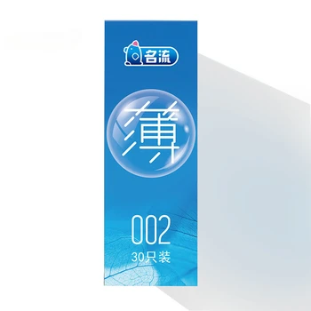 30pcs Condoms for Men Ultra Thin 0.02 Natural Latex Lubricated Cock Condom Intimate Penis Cock Sleeve for Adults 18 Sex Toys 1