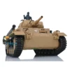 2.4G Heng Long 1/16 Scale RC Tank 7.0 Plastic German Panzer III H RTR Remote Control Tanks Model 3849 Cars Toys TH17363 3