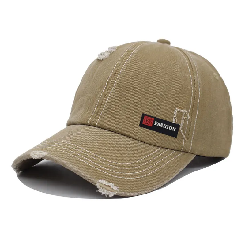 

Fashion Vintage Men Baseball Cap Hats For Women Hat Summer Hole Outdoor Bone Gorras Trucker Hombre Men Snapback Baseball Caps