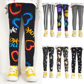 Girls Print Leggings 1