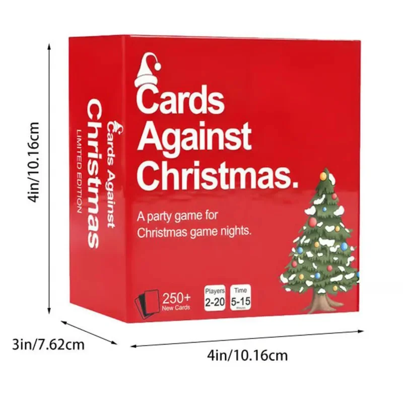 2024 Cards Against Christmas Board Game Card Expansion Party Gathering Set Creative And Fun Multiplayer Interactive Game Gifts 5