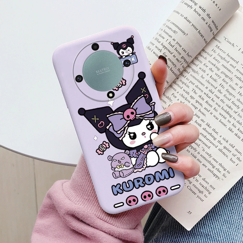 thumbnail image 1 of Funda de TPU suave para Honor, Magic5 Lite, X9a, 5G, sonrisa, Hello Kitty, Kuromi, Partner Friends, Anime, Honor Magic 5 Lite X 9A Capa, 1 of 5