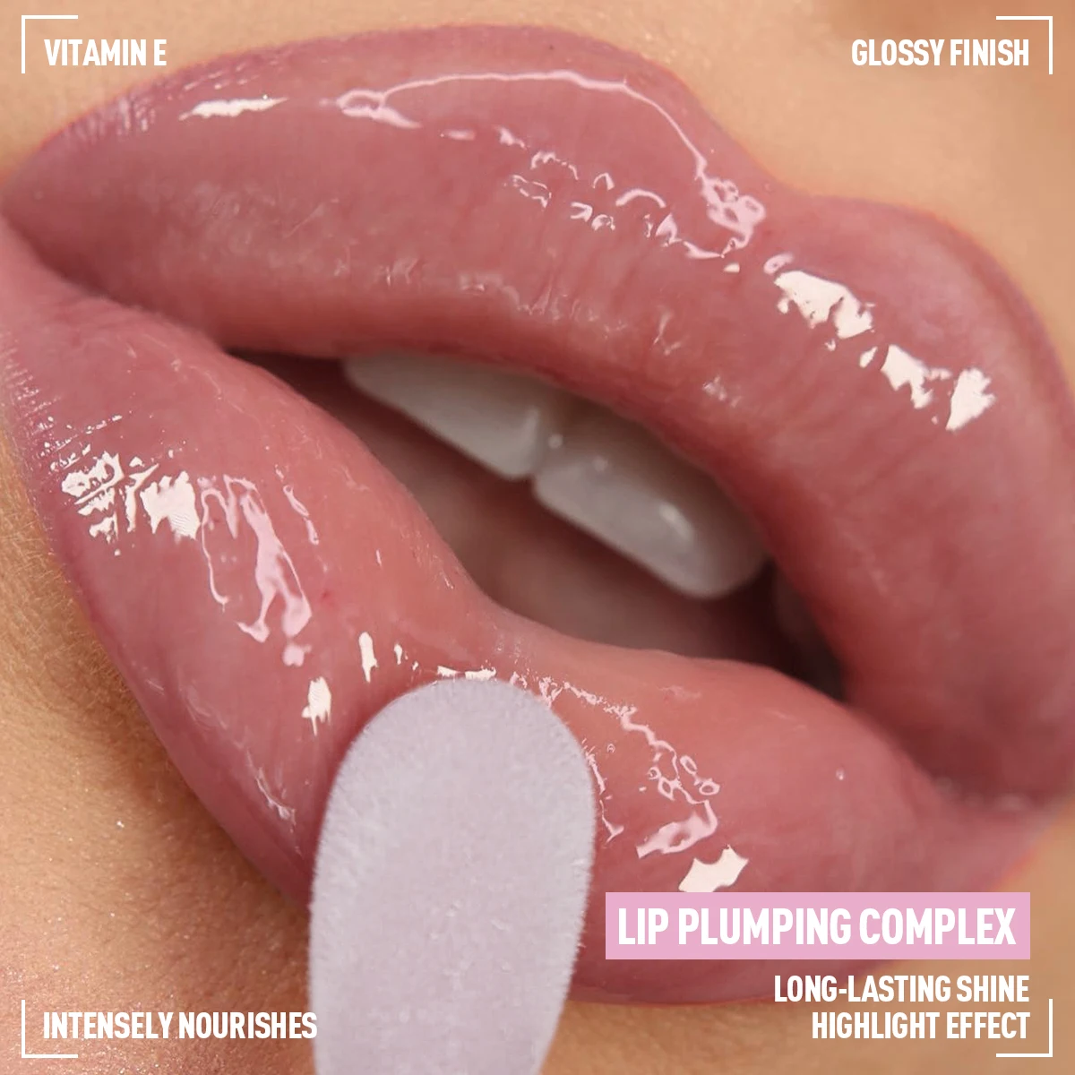 1pcs Fruit Lip Gloss Transparent Lip Oil Moisturizing Reducing Lip Lines Nourishes Lips Long-lasting Liquid Lip Cosmetics 4