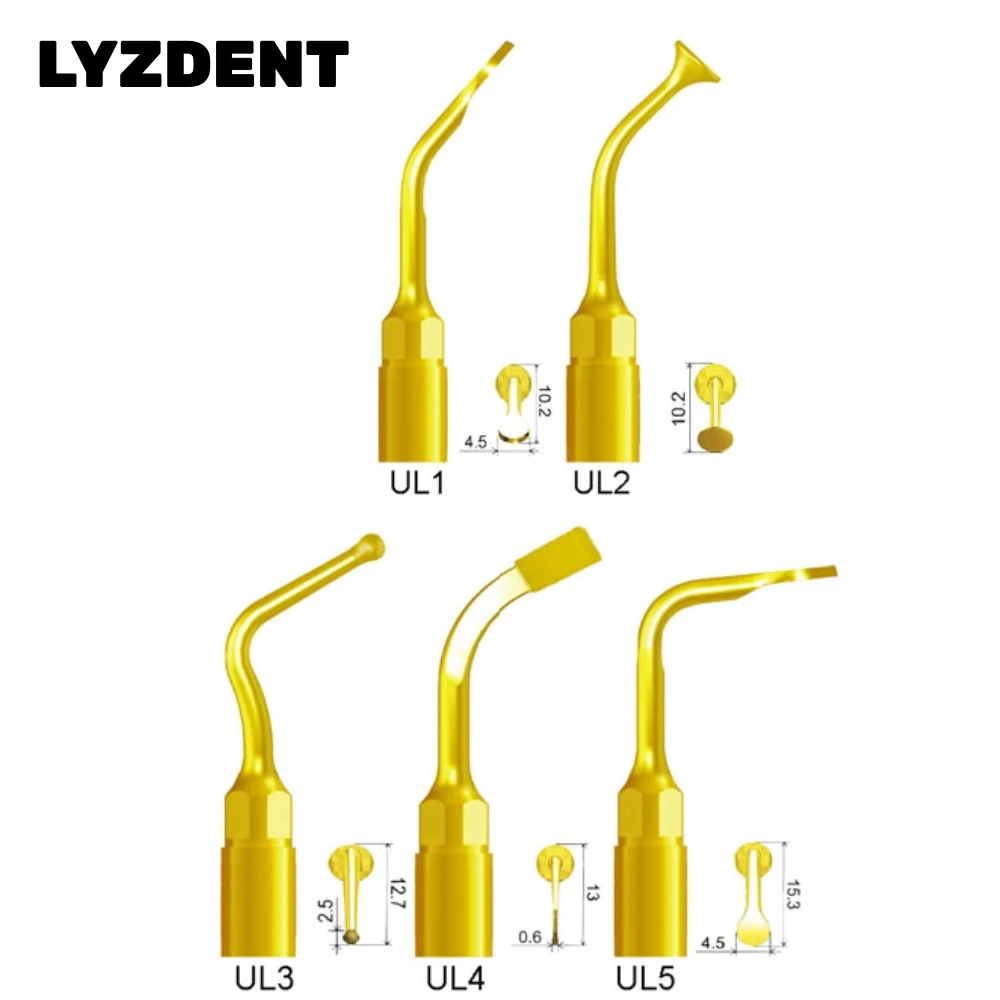 Lyzdent Punta Per Chirurgia Ossea Piezoelettrica U L1 U L2 U L3 U L4 U L5 Suggerimenti Per Il Sollevamento Del Seno Fit Mectron Woodpecker Dmetec Dent