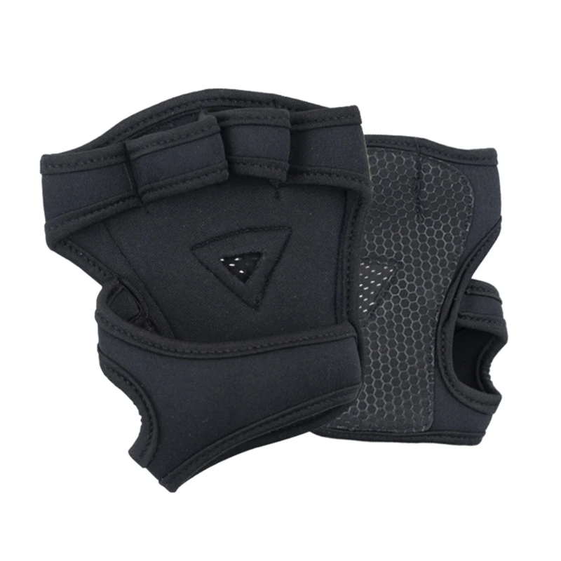 N0HA 2Pcs Silicone Four Finger Workout Glove Weight Training Gloves Gym Gloves Weight Lifting Gloves for Men Women 5