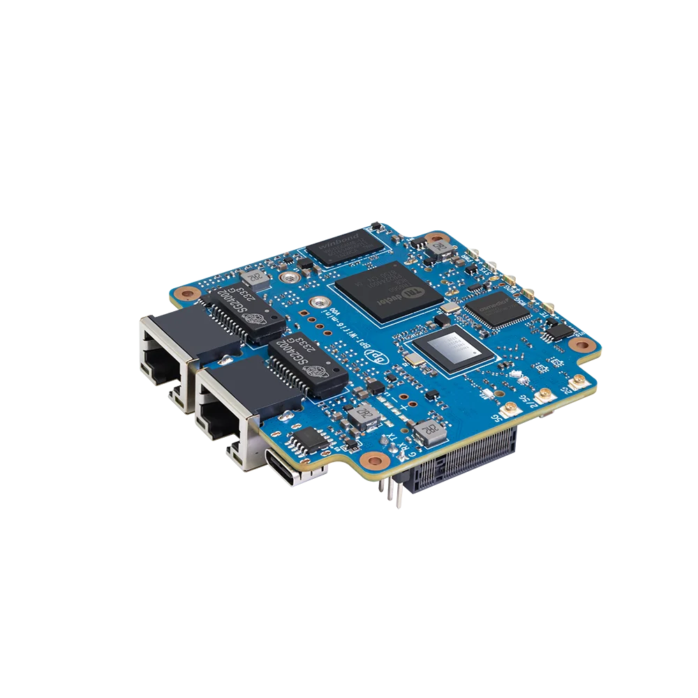 Banana Pi BPI-WiFi6 Mini Open Source Router Triductor TR6560 and TR5220 WIFI SOC Dual-core ARM Cortec A9 Processor Soft Router smart router