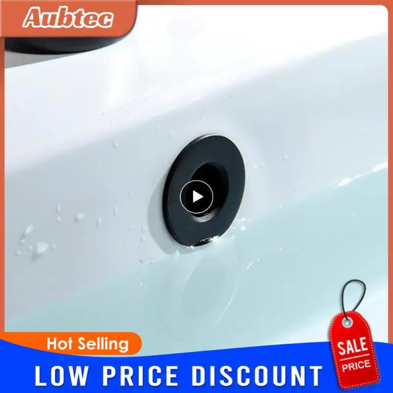 Bathroom Basin Faucet Sink Overflow Cover Round Overflow Hole Durable Washbasin Overflow Hole Cover Bathroom Sink Accessories