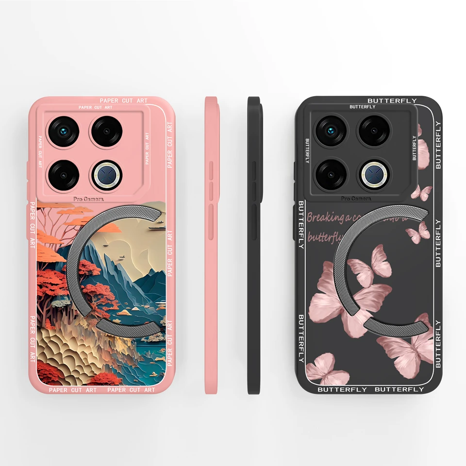 Lovely Astronaut Girl Liquid Durable Shockproof Phone Case Cover