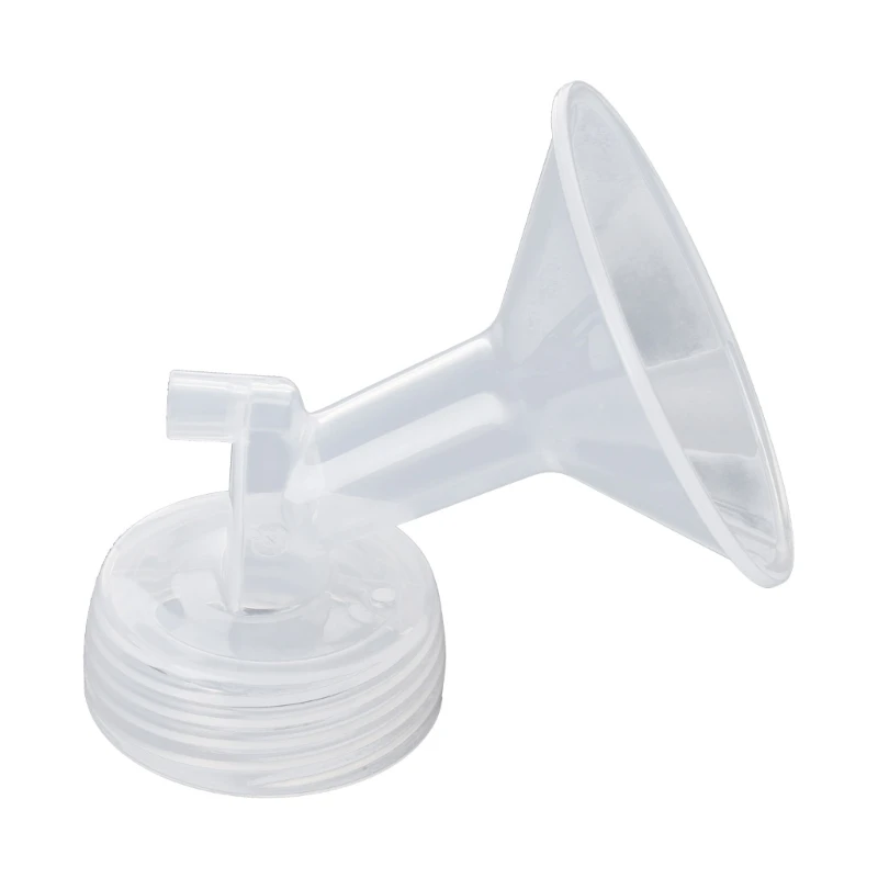Portable Flange Valves Tube Bottle Backflow Protector 18/19/20mm Breast Part Breast Funnel Connector Durable