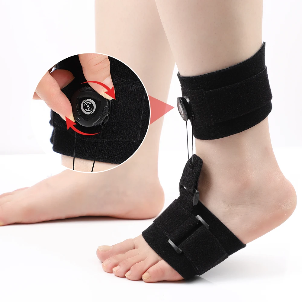1PC-Foot-Drop-Traction-Corrector-Adjustable-Plantar-Orthosis-Stabilizer ...