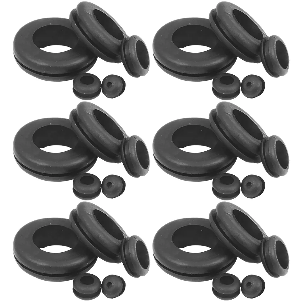

Wire Rubber Grommet Grommets for Wiring Hole Plugs Holes Assorted Assortment Kit