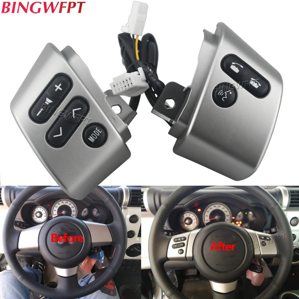 SteeringWheelAudioControlButtonsForToyotaFJCruiser20062022